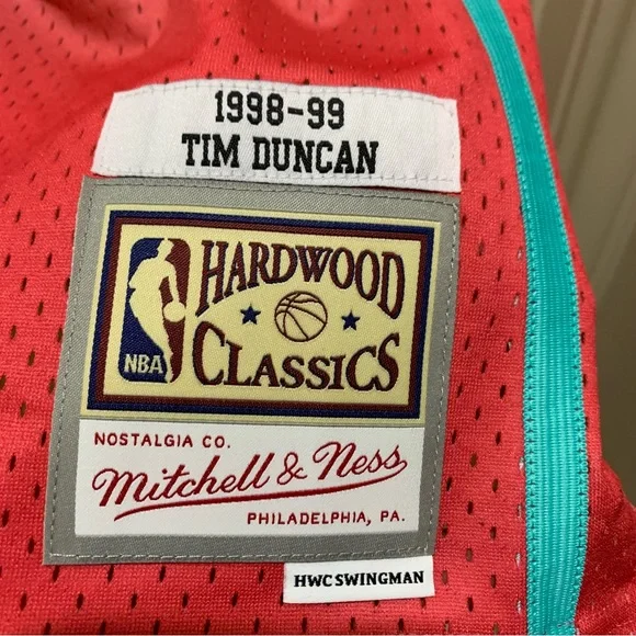 Mitchell & Ness Maillot San Antonio Spurs Tim Duncan
